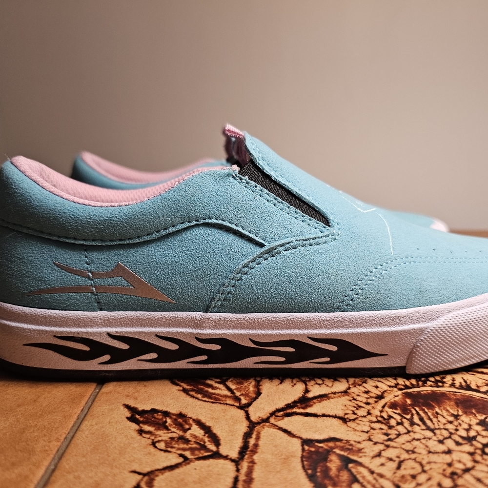 Lakai Owen Leon Slip Ons M6.5 W8 - Picture 4 of 9